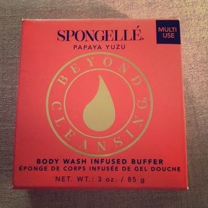 Body wash infused buffer